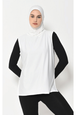 Farina Hijab Outer White